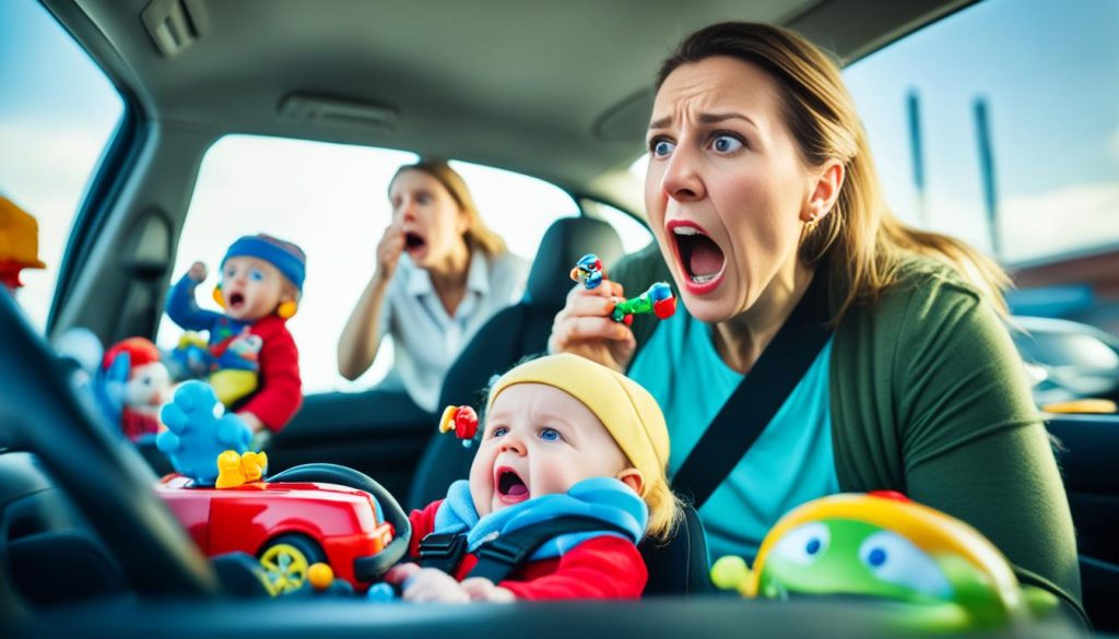 Child Choking Car Journey