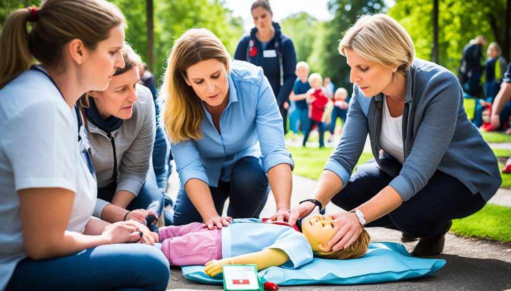 Emergency paediatric first aid
