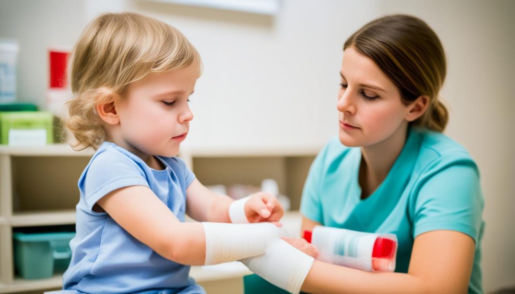 Paediatric first aid compliance