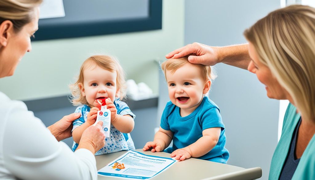 Toddler first aid training